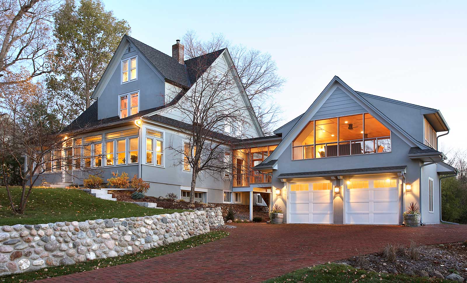 Shorewood Carriage House - Exterior | Awad Architects | Architect Designed Homes and Remodels | Minneapolis