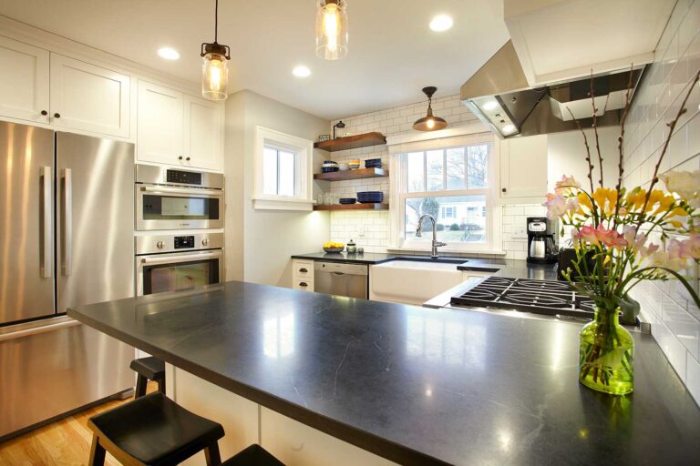 Compact Kitchen Remodel - Dining Area | AWAD architects | Architect Designed Homes and Remodels | Minneapolis