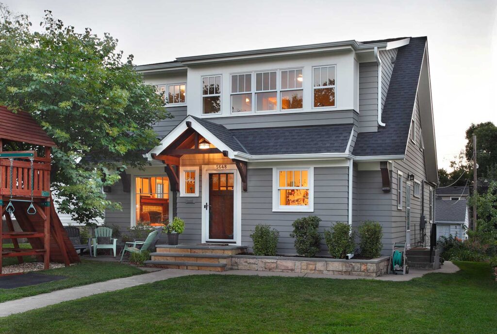 Kenny Bungalow Expansion - Exterior | AWAD architects | Architect Designed Homes and Remodels | Minneapolis