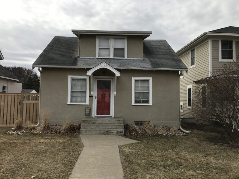 before picture of remodeled house