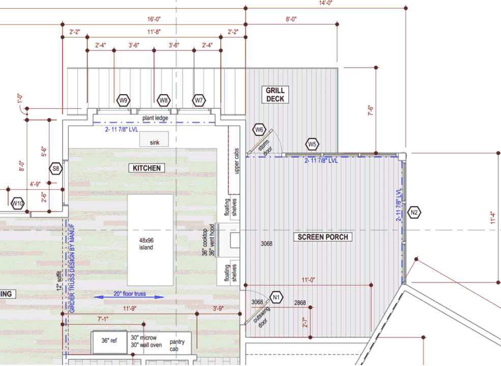 Awad Architects construction documents